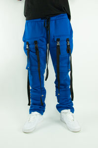 Blue Elephant Cargo Sweatpants