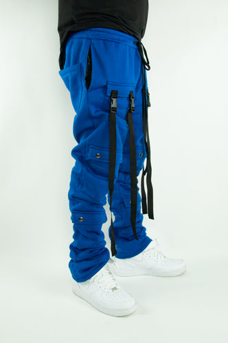 Blue Elephant Cargo Sweatpants