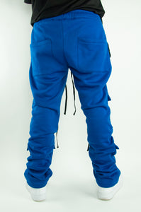 Blue Elephant Cargo Sweatpants