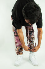 Load image into Gallery viewer, Tie Dye Camo Cargos