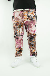 Tie Dye Camo Cargos