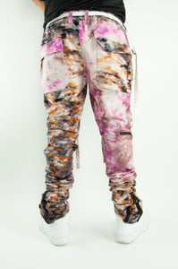 Tie Dye Camo Cargos