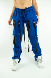 Blue Elephant Cargo Sweatpants