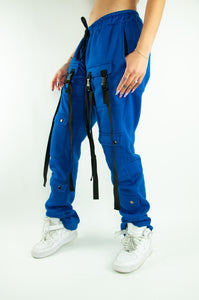 Blue Elephant Cargo Sweatpants