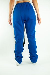 Blue Elephant Cargo Sweatpants